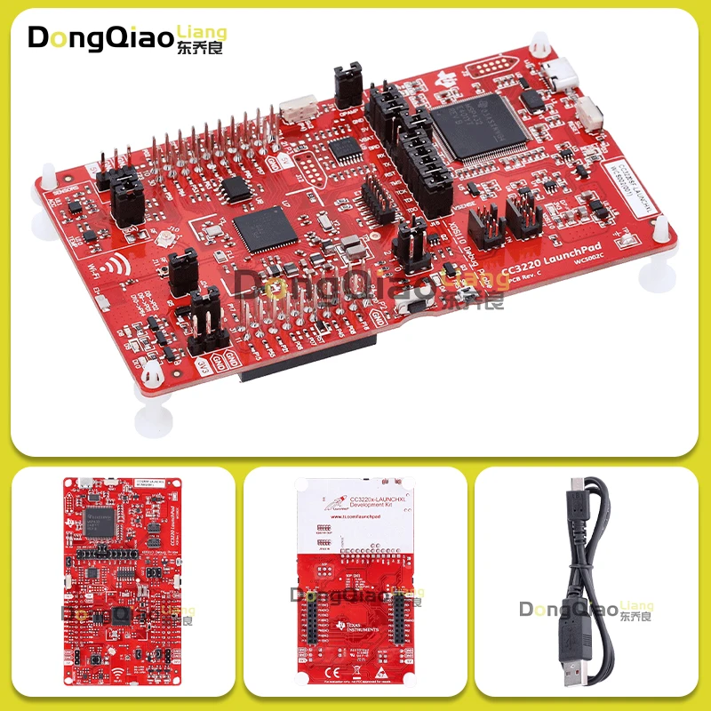 In stock: CC3220SF-LAUNCHXL Wi-Fi CC3220SF Wireless Microcontroller LaunchPad
