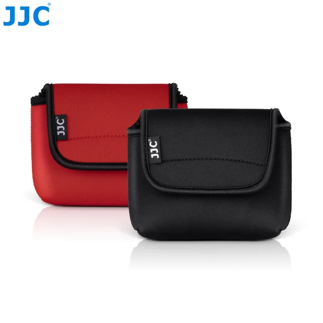 Miękkie neoprenowe etui na aparat JJC do aparatu fotograficznego Leica D-LUX 7 D-LUX 8 SOFORT 2 z etui podróżnym na aparat z szybkim otwieraniem dostępu