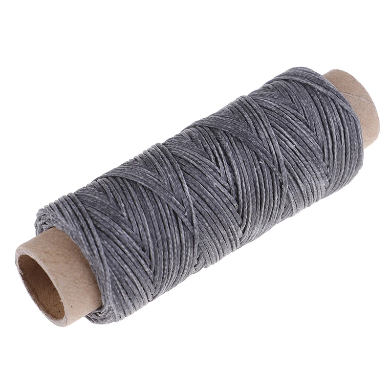 High Quality Durable 240 Meters 1mm 150D Leather Waxed Thread Cord for DIY Handicraft Tool Hand Stitching Thread