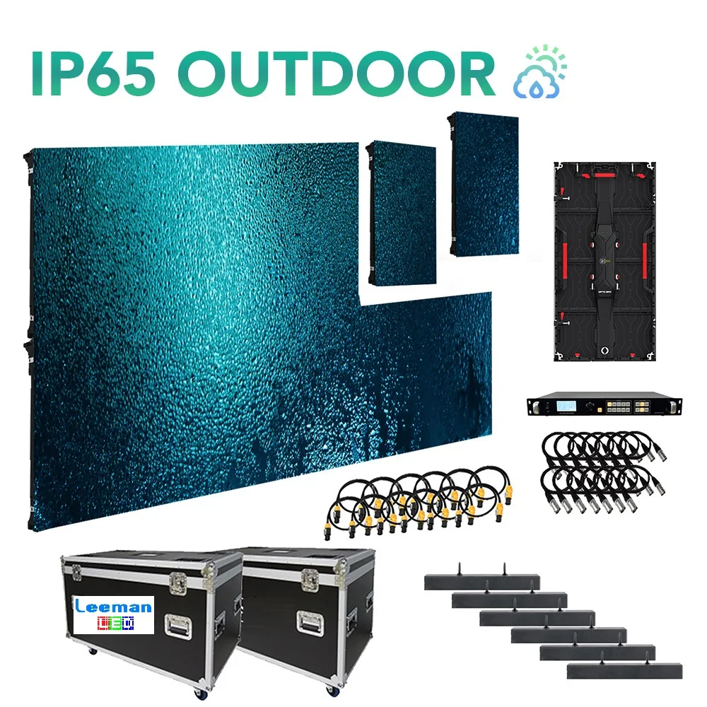 

P2.6 Outdoor Led Screen 500x1000 P2.604 Rental LED Display 1000×500mm P2.604mm LED Display Module 250mmx250mm
