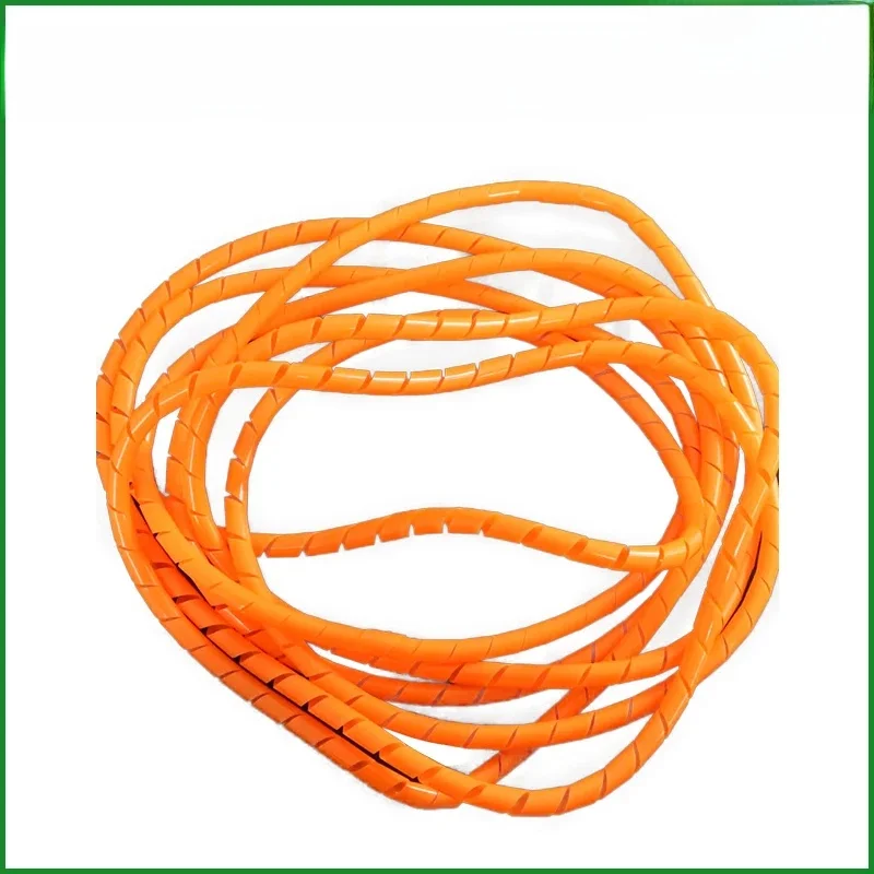 Bandes d'emballage de fil en spirale 6/8/10mm, manchon de câble organisateur, paquet de ligne de tuyau d'enroulement, gaine de Protection de Tube de tuyau Mangement