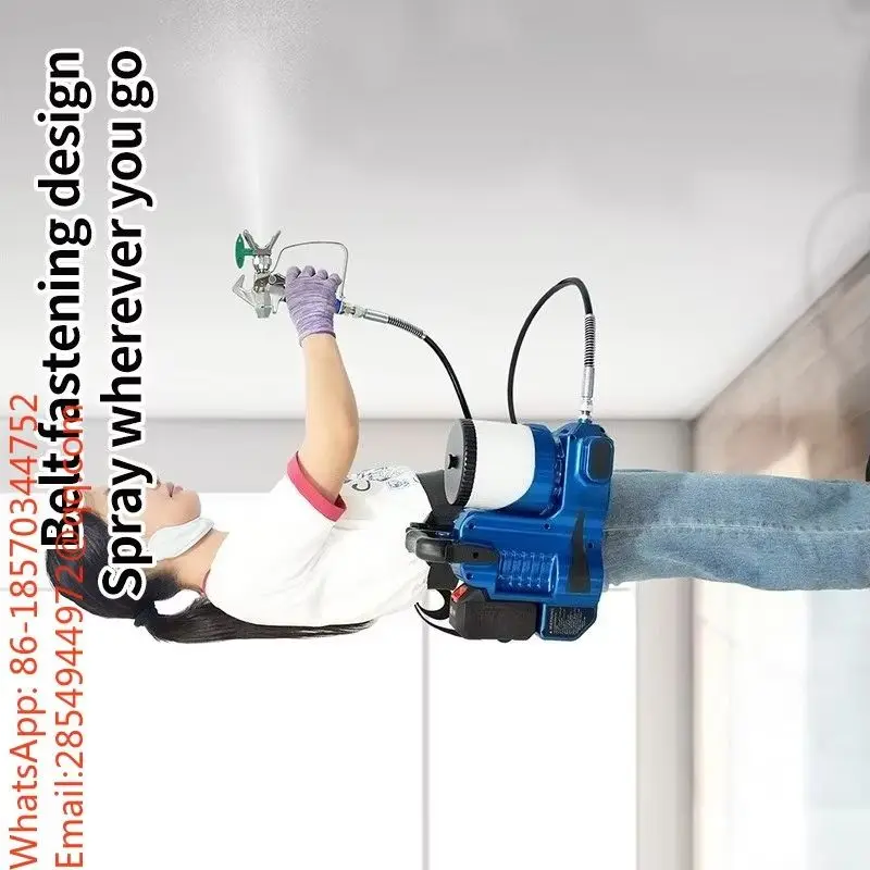 2026    High Pressure Airless Spraying Machine Charging Small Backpack Painting Machine