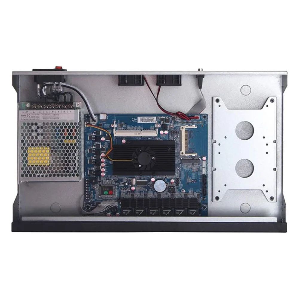 Partitore R2 1U Firewall Server Intel D525 4xGbE LAN 2 GB RAM 32 GB SSD pfSense Router Apparecchio di sicurezza di rete PCI-E