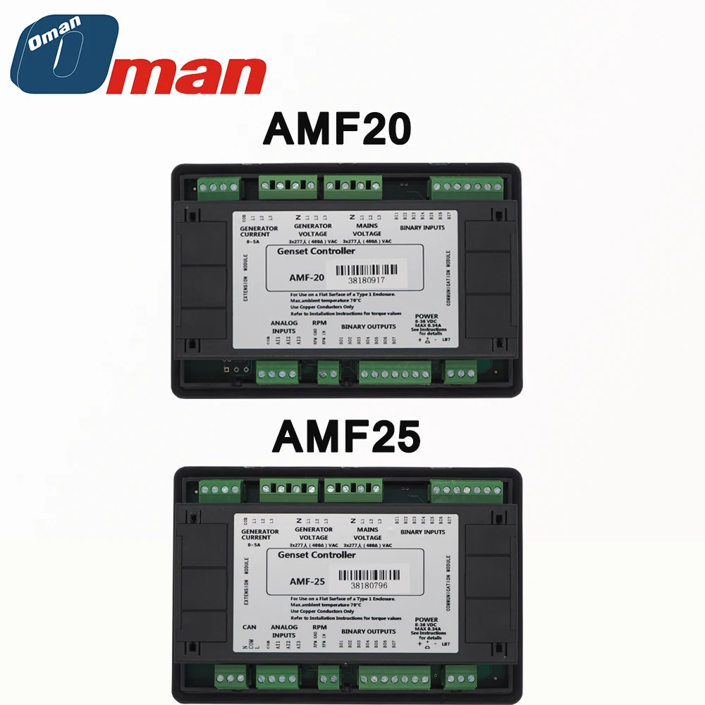 AMF20 AMF25 ATS  Diesel Generator Set Controller Compatible With Original AMF-20 AMF-25