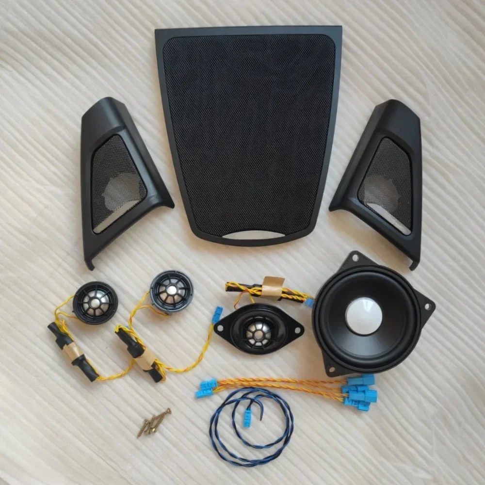 Für BMW F10 F11 5er Autohupe Lautsprecherabdeckung Leistungsverstärker Hochtöner Mitteltöner Subwoofer-Lautsprecher