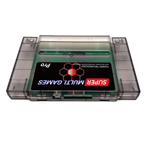 Imagen 2 del producto Tarjeta Flash avanzada, adaptador de tarjeta Super SNES 1000 en 1, dispositivo de respaldo de juego SFC para accesorios de juego SNES US con tarjeta SD de 4GB