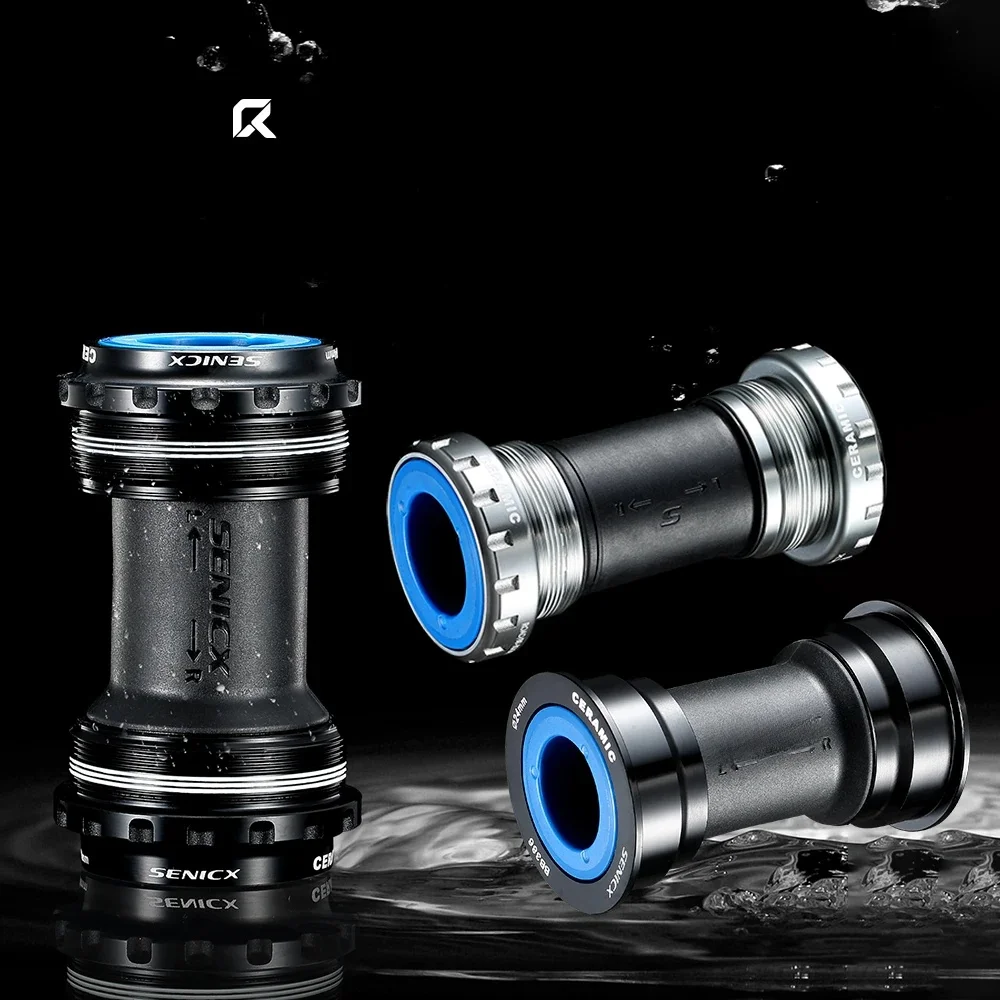 AliExpress RYET Ceramic Bottom Bracket Senicx BSA68/BB86/BB92/T47/PF30/BB30 for 24-29mm Spindle Road MTB Bike CNC Alloy Lightweight