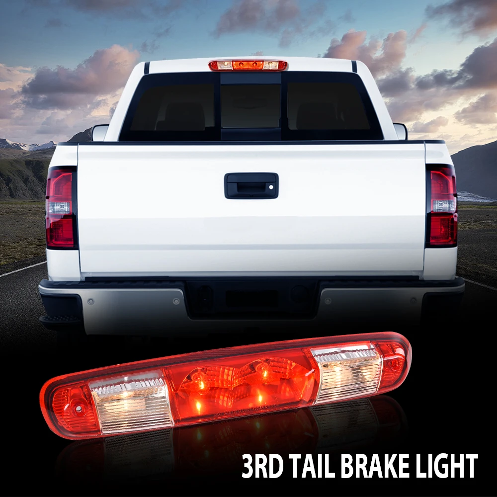 

3-й третий стоп-сигнал, грузовая лампа 12 В 16 Вт, подходит для Chevy Silverado Gmc Sierra 25890530, водонепроницаемый стоп-сигнал с высоким креплением