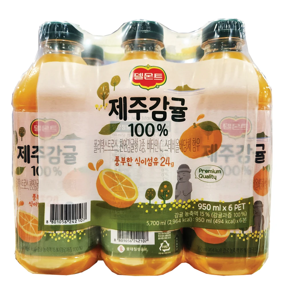 costco delmont Jeju Citrus juice 950ml X 6