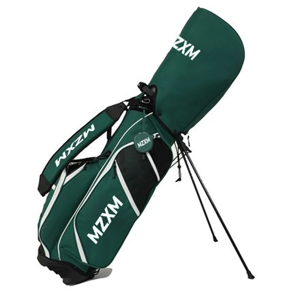 Golf Bag have 2 Covers 4 Ways Multi-Function Available Capacity Golf Club Bag PU Waterproof Large Capacity Golf Caddy Bag