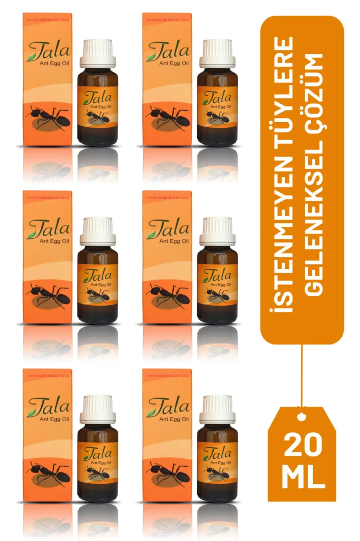 6 PCS Tala Ant Egg Oil 100% Original Special areas, Face, Armpits, Legs etc. It Can Be Applied To All Parts Of The Body