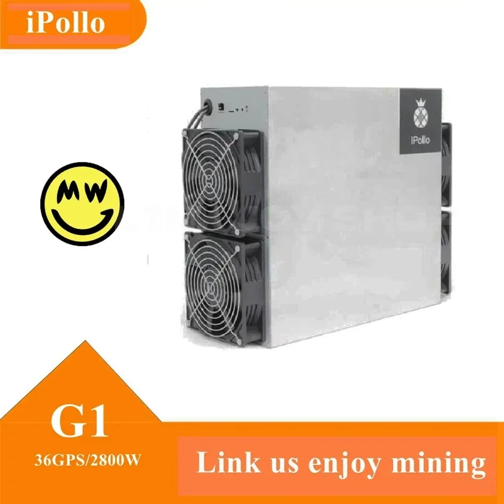 

Новинка на складе Asic Miners IPollo G1 36G 2800W Grin Coin Mining Machine PSU в комплекте