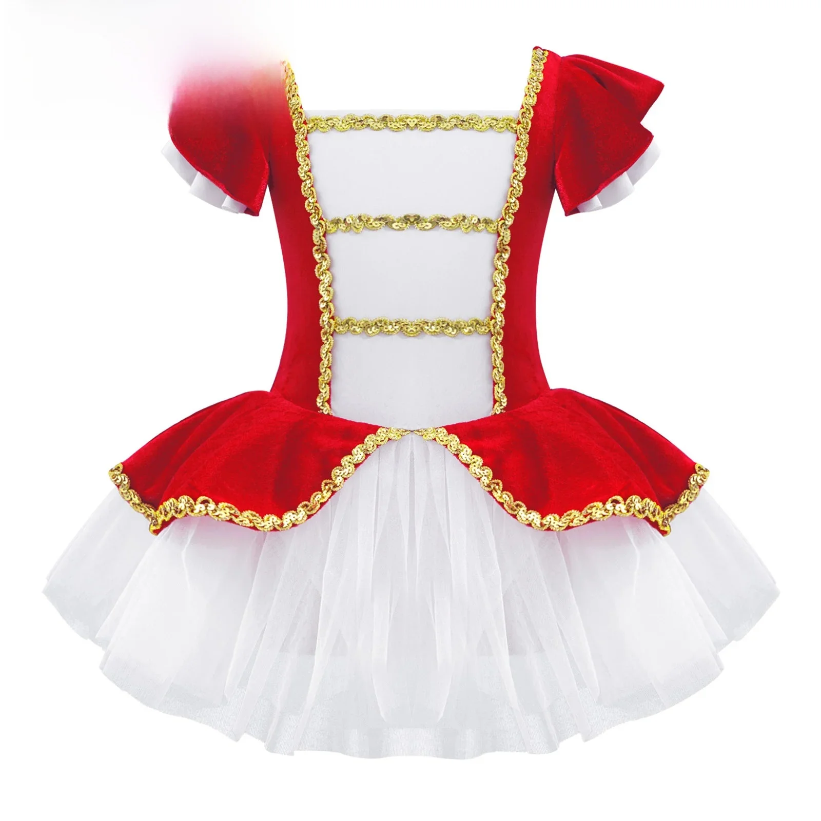 Robe de danse de Ballet pour enfants filles, justaucorps de gymnastique, Tutu, robe de princesse pour spectacle sur scène, cadeau de noël