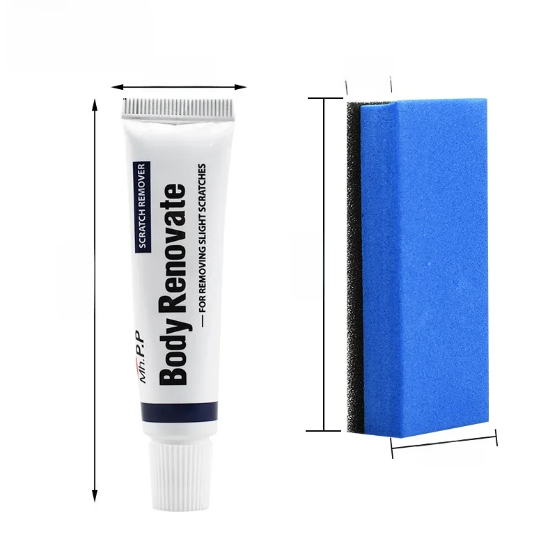 Nettoyant anti-rayures pour voiture, outils d'entretien de la peinture, réparation des rayures, polissage de la carrosserie, composé de meulage, avertissement anti-rayures