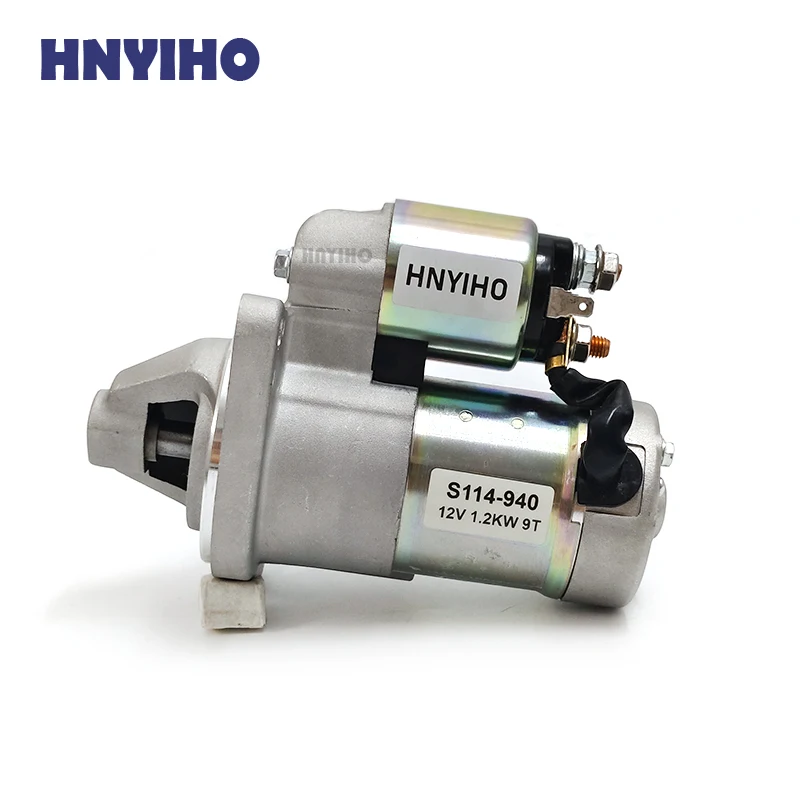 Motor de arranque de 12V S114-940 11912577010 119125-77010 19451N CST20234 7018593 3070309 para Motor Bobcat 3400 3400XL 3450 Yanmar