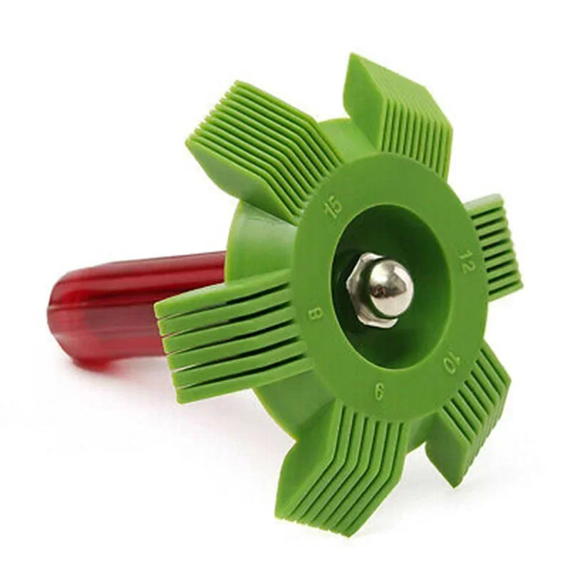 Condenseur de radiateur A/C universel pour voiture, peigne de réparation d'aileron, refroidisseur de climatiseur, lisseur, outils de nettoyage pour système de refroidissement automobile