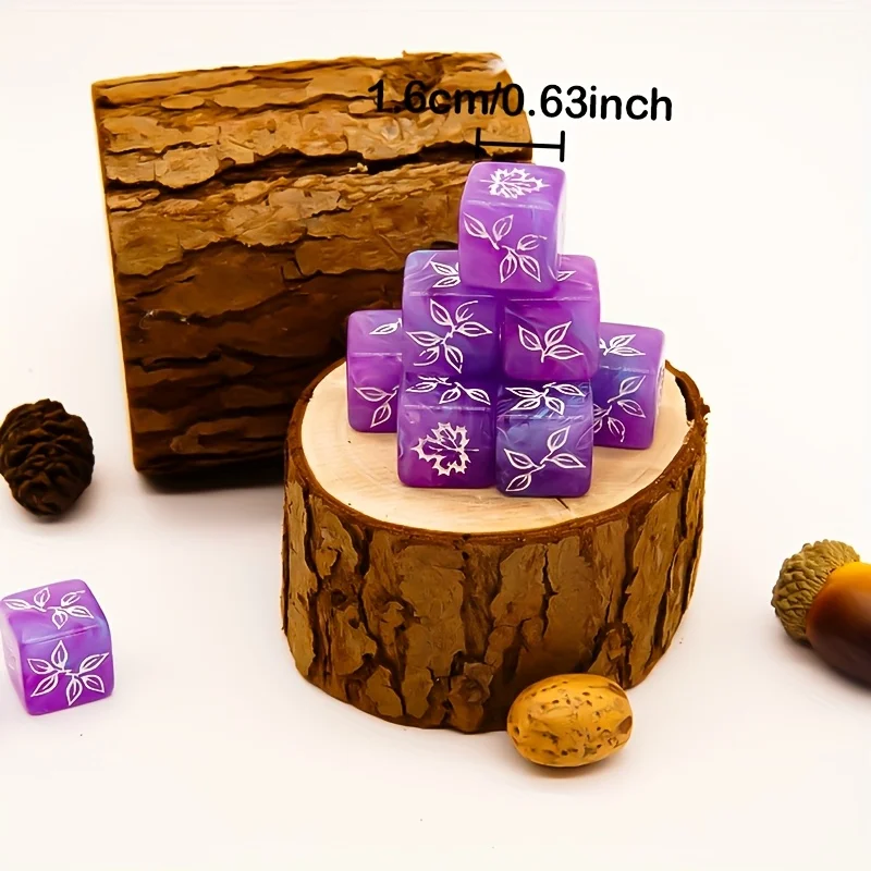 مجموعة من 10 قطع من نرد على شك - مراجعة Board Game Unmatched وسعره