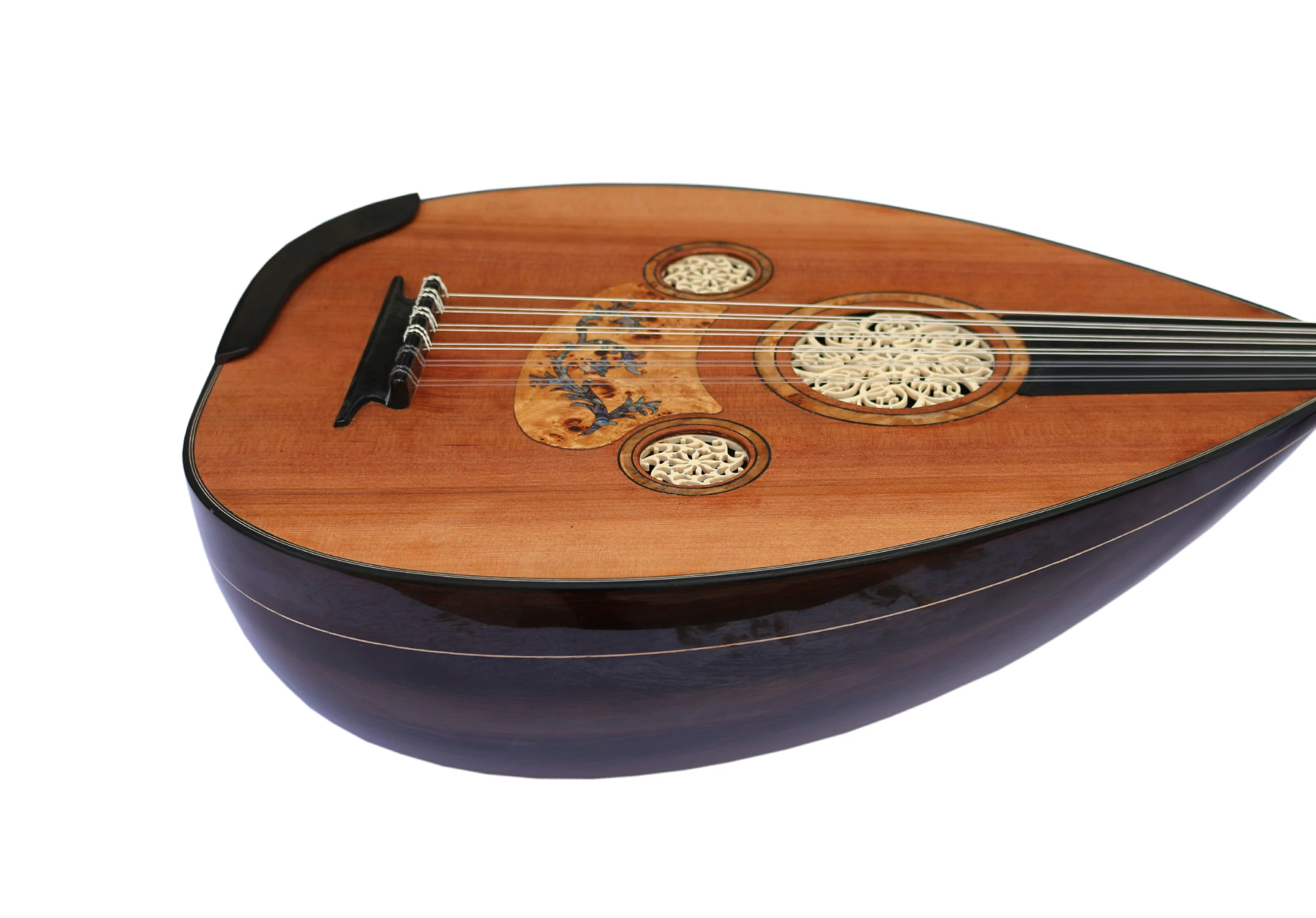 Premium Arabic Oud With Cedar Face | Oud Ud Aoud String Musical Instrument SALA-Y18