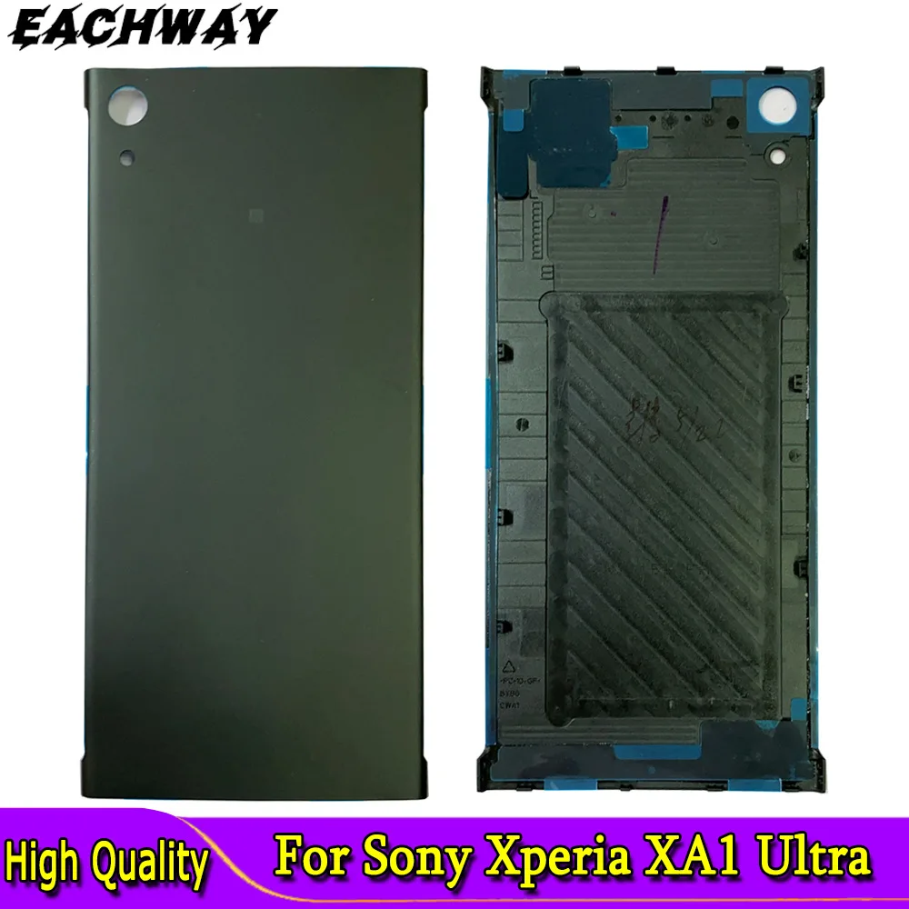 For Sony Xperia XA1 Ultra Battery Cover Rear Door Housing Back Case Phone G3226 G3221 G3223 For SONY XA1Ultra Middle Frame