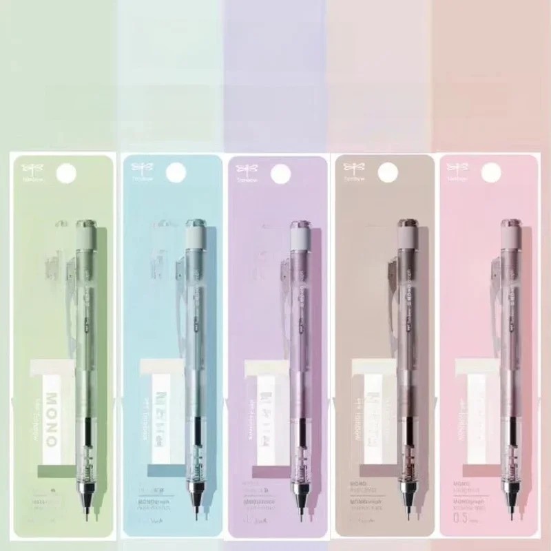 TOMBOW MONO zestaw gumek do ołówków automatycznych 0.5mm pastelowe szkło mineralne edycja limitowana japońskie artykuły papiernicze artykuły szkolne — zdjęcie produktu 7
