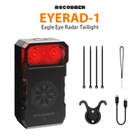 BSCOBBER EyeRad-1 luz trasera de Radar de bicicleta luz trasera inteligente bicicleta ANT +/BLE inalámbrico impermeable LED lámpara recargable de ciclismo
