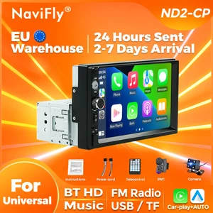 Navifly-te2 Universal Car Radio, 1Din, 7 10 Hauptverkaufs -Renault -Bildschirm - №2