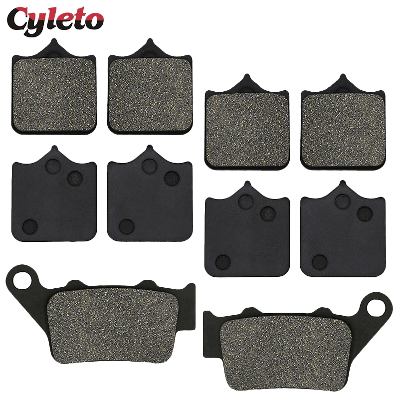 Motorcycle Front Rear Brake Pads for Benelli Motard BX 570 08-10 for Husqvarna SM 610 S IE 06-09 STR650 2007 Supermoto 701 16-20