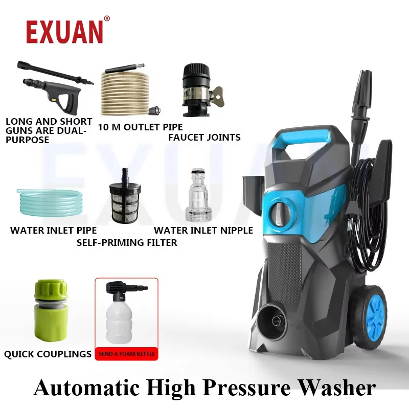 

Электрическая моющая машина высокого давления,Автомобильная моющая распылительная пистолета,Бытовая чистительная машина высокой мощности,Для очистки автомобилей / подъездных дорог / патио / ограждений / транспортного с