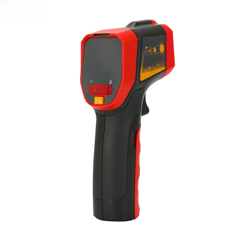 UNI-T UT301A + UT301C + termometr na podczerwień cyfrowy pomiar temperatury bezdotykowy koło termometr laserowy pistolet termiczny — zdjęcie 2