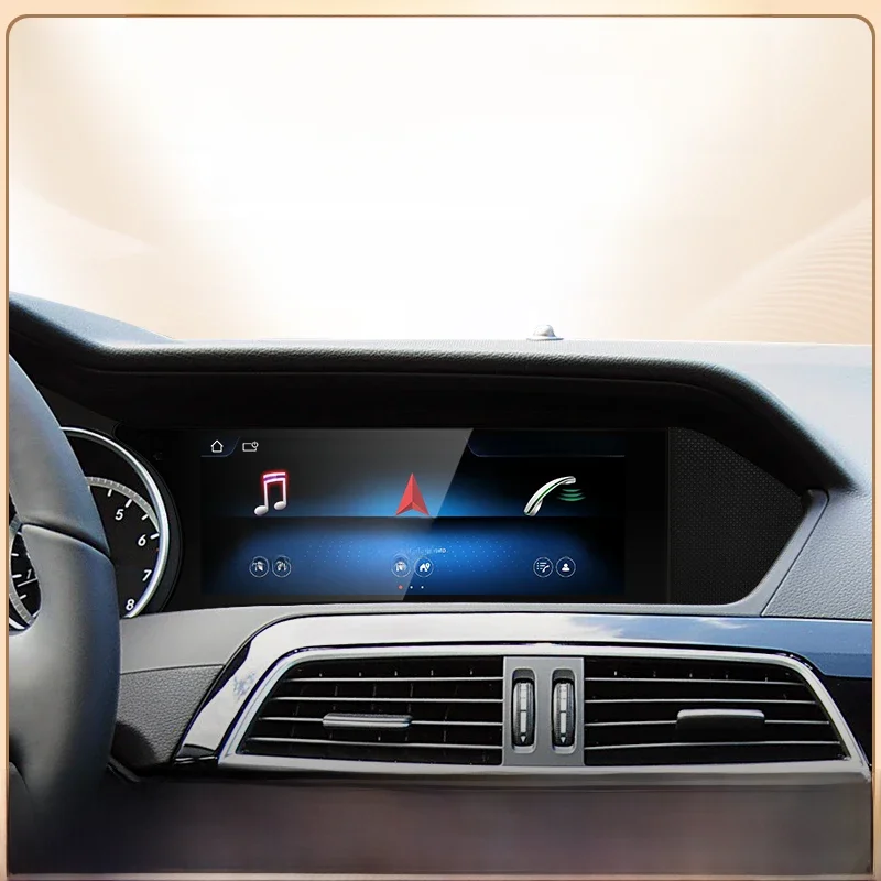 STWEI Cena Fabryczna 8.8-calowy Odtwarzacz Multimedialny z Androidem AUTO do Mercedesa Benz Klasy C 11-15 W204 S204 Inteligentny System — 2