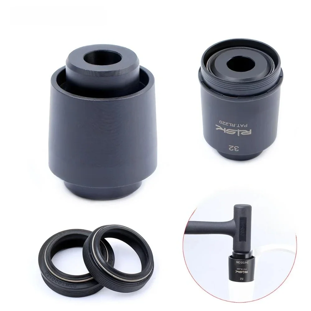 AliExpress NONE RISK Bicycle Fork Seal Driver Tool Kit Fork Seal Installation Tool for FOX 32/34/35/36mm Pipe Diameter Dual head Suspension Tool