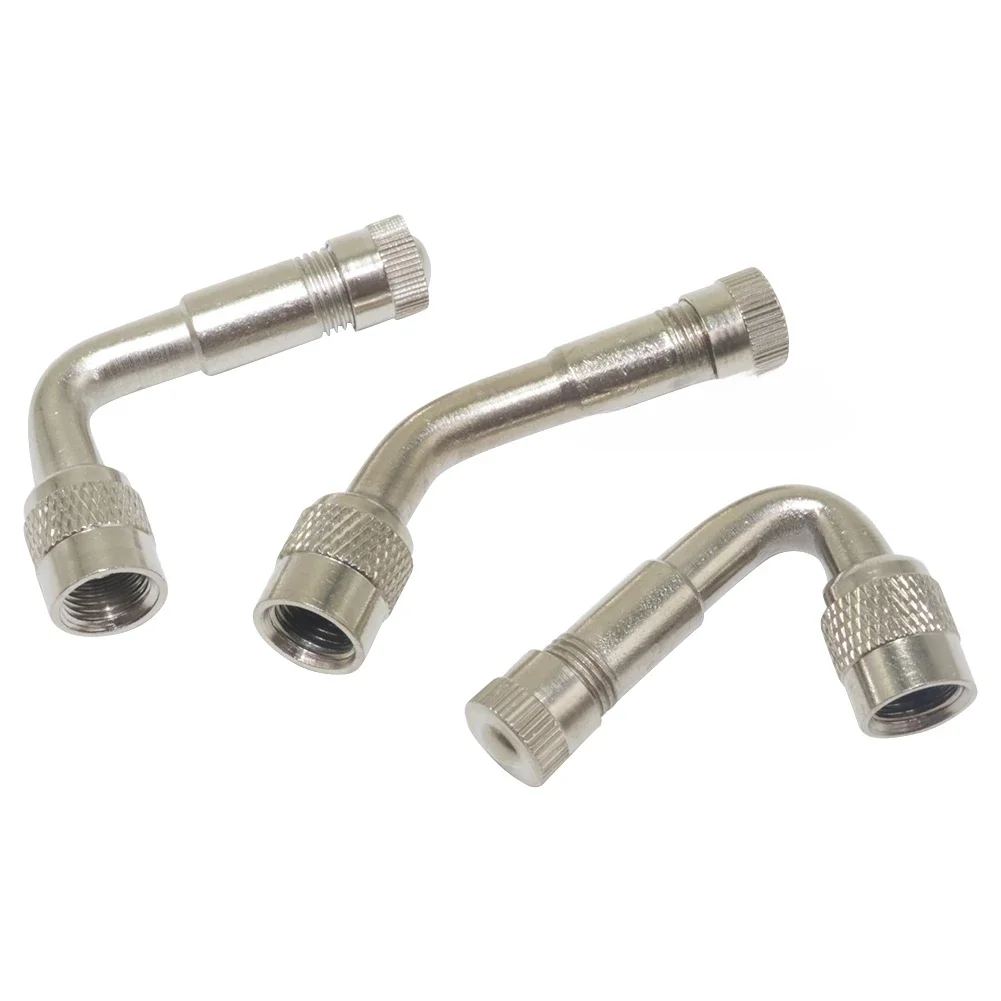 AliExpress AMY CAR NEW FORCE Inflation Tube 45/90/135 °Angle Brass Air Tyre Valve Stem with Extension Adapter for Car Truck Motorcycle Cycling Accessories