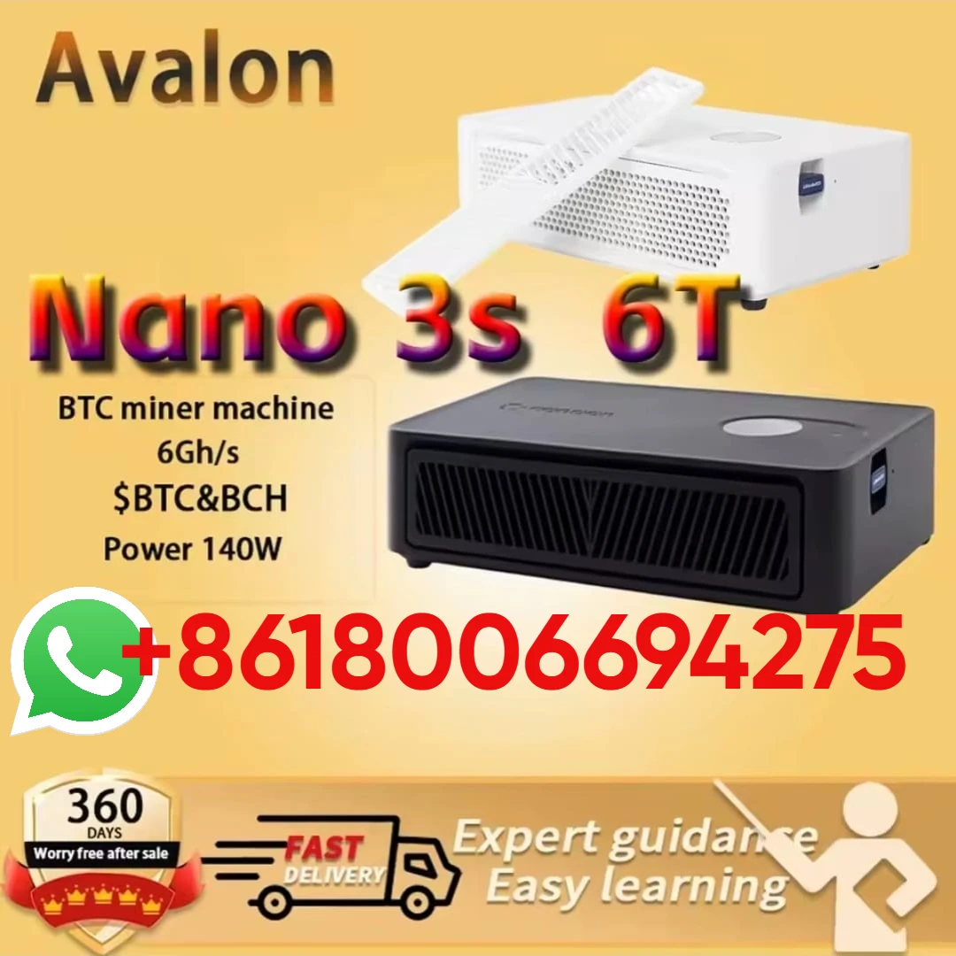 G1 КАЧЕСТВО Avalon Nano 3S - 6 TH/s Домашний биткойн-майнер и обогреватель 140 Вт