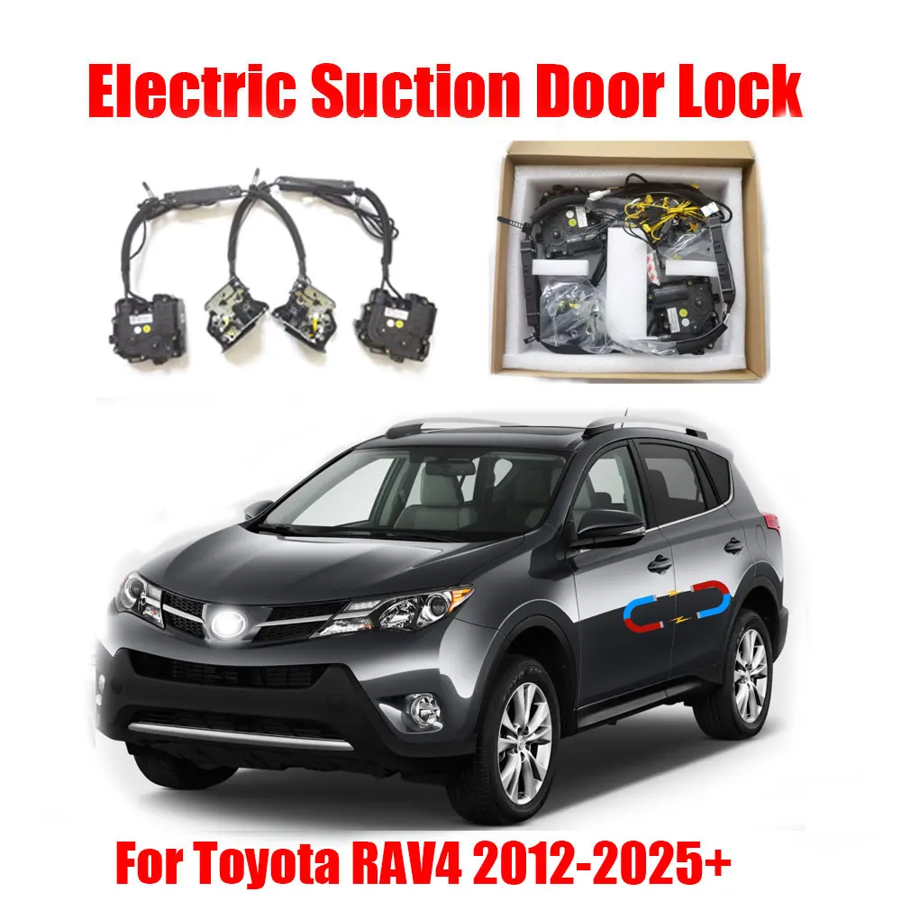 

For Toyota RAV4 2012-2025+ Car Electric Suction Door Power-assisted Closing Door Soft-close Function
