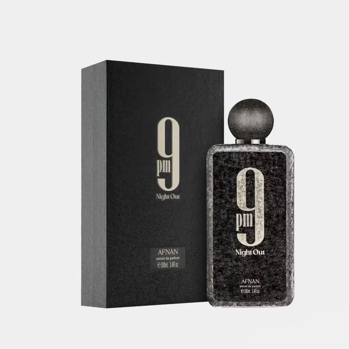 

9 PM Night Out Extrait de Parfum Men's perfume spray, Oriental Spicy Flavor 100ml