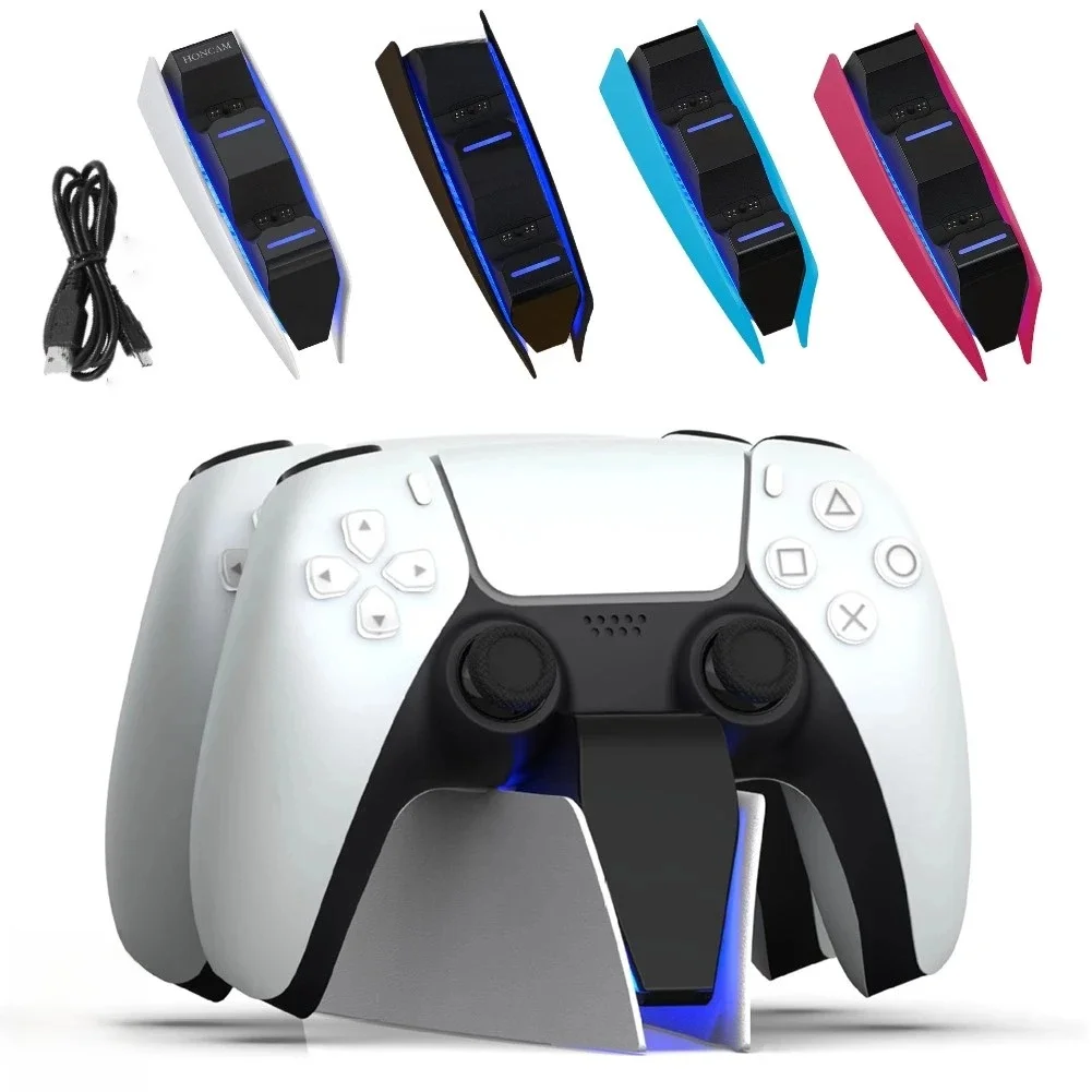 Ładowarka do Sony Play Station Playstation PS 5 PS5 Dualsense Dual Sense Controller Akcesoria do ładowania stacji dokującej Nowość — zdjęcie produktu 7