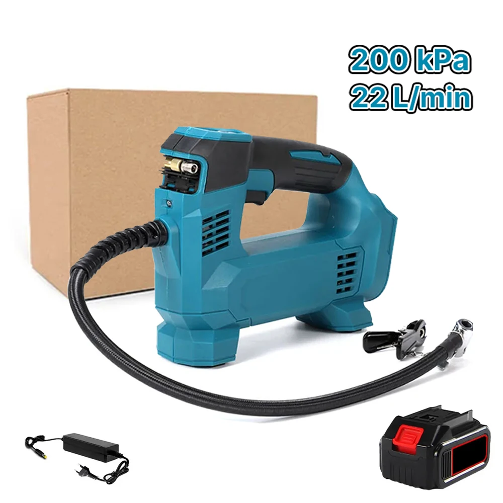 Cordless Electric Air Cup For Car Cycle Tires Portable balloons because Inflator Air Compressor For Makita 18V Battery