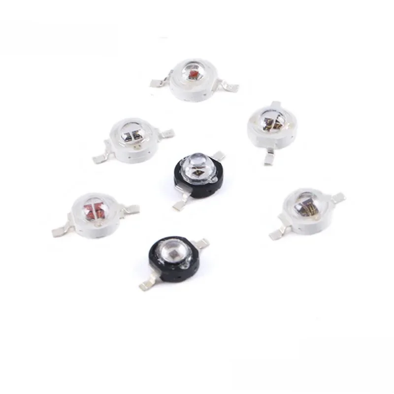 2-10 pièces 3W 5W 850nm 940nm 60 120 degrés haute puissance infrarouge LED émetteur CCTV caméra IR Tube d'émission Diode pour la sécurité noir