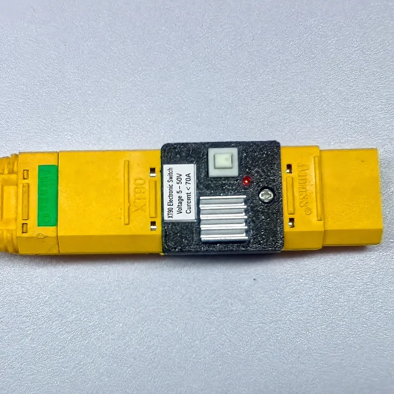 1PCS XT90S Anti Spark Electronic Switch L Type 60A 100A High Current Connector MOSFET Power Control Module For DIY Drone Circuit