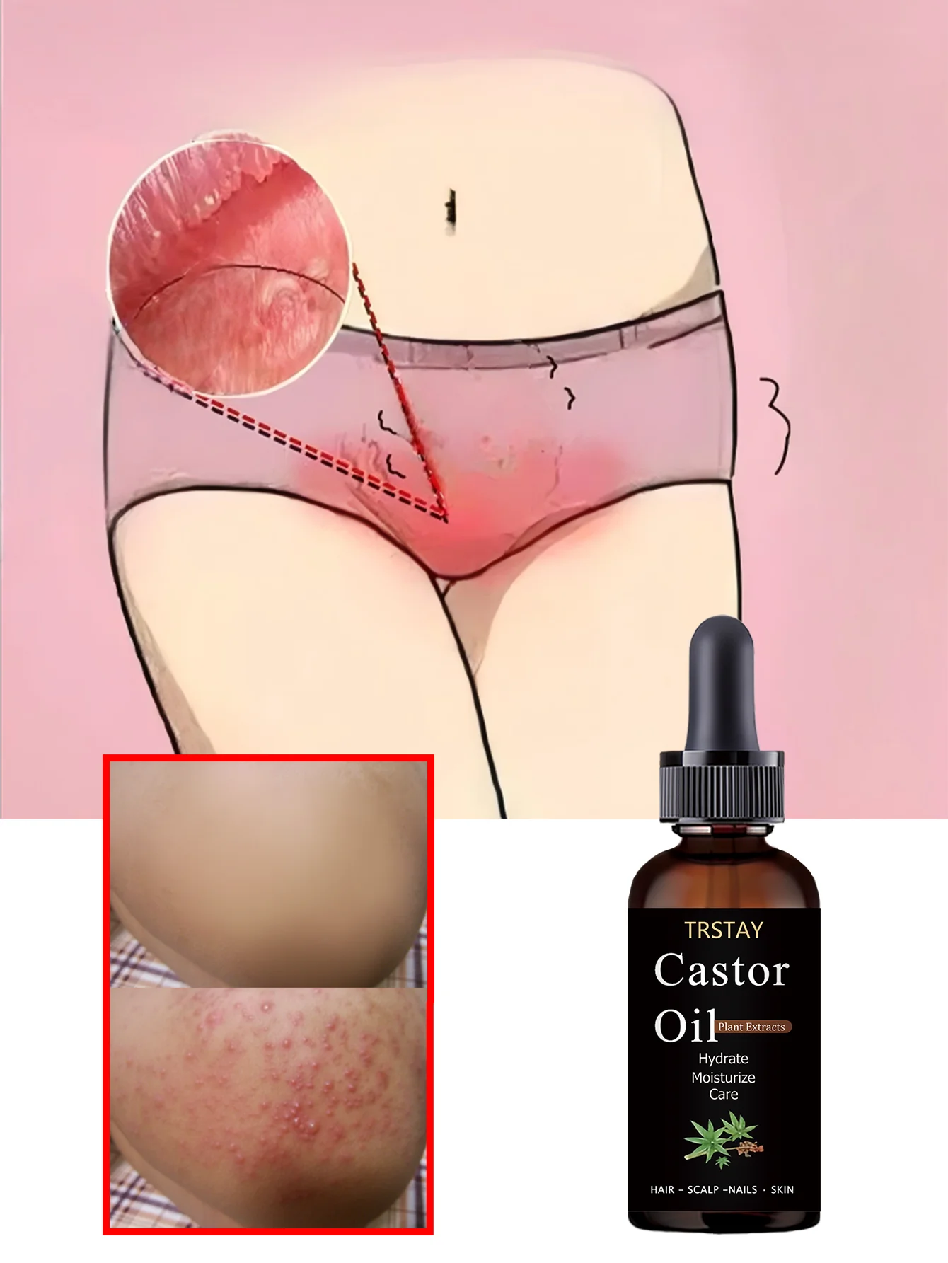 Unscented Lightweight Body Oil with Vitamin E Brightens Skin Deeply Moisturizes Non Greasy Fast Absorbing for All Skin Types - Image 3