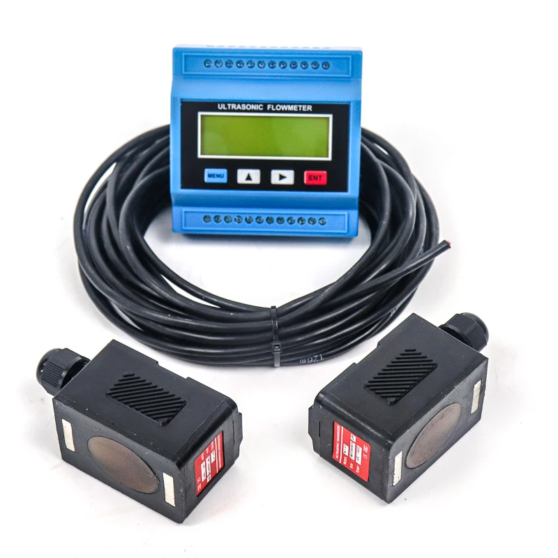 Non Contact Digital 4-20mA Modbus RS485 Modular Type Ultrasonic Flow Meter