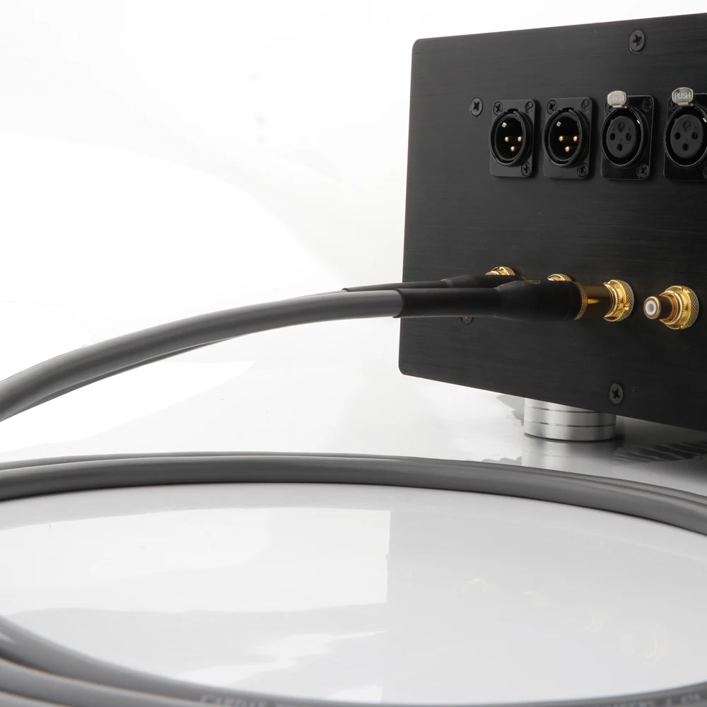 Oi-fim cardas twinlink iic 4n occ cobre áudio rca/xlr cabos com logotipo cardas latão banhado a ouro plugues