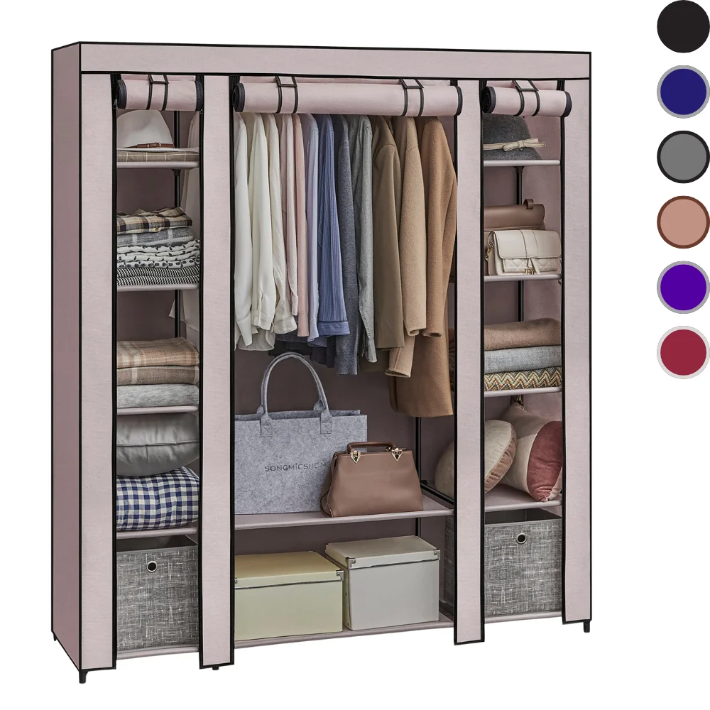 منظم خزانة ملابس OKAERI ، رف أحذية ، منظم قابل للذراع