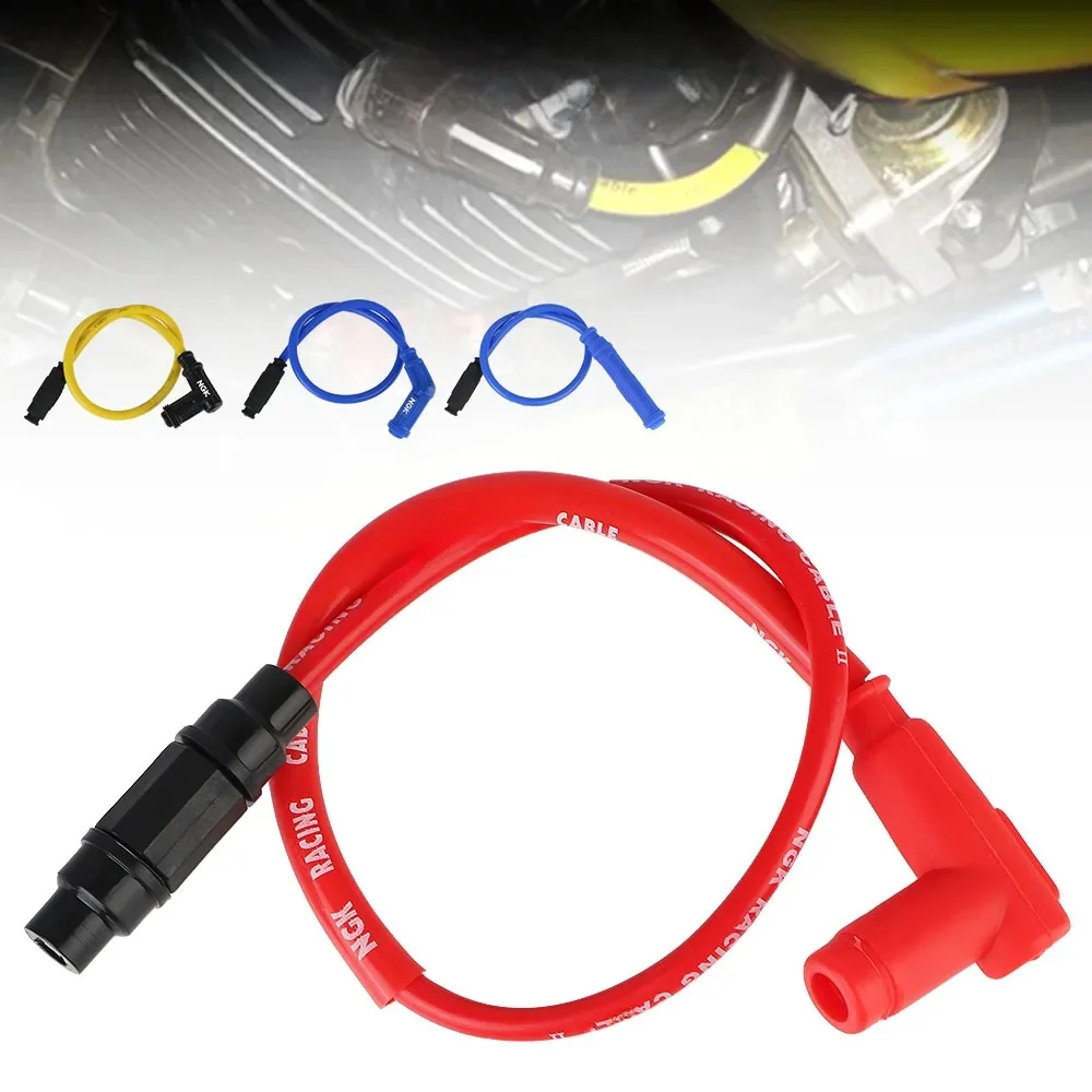 AliExpress Spark Plug lridium Cable For Dirt Bike Racing Go Kart ATV Scooter Moto Motorcycle lgnition Coil Universal