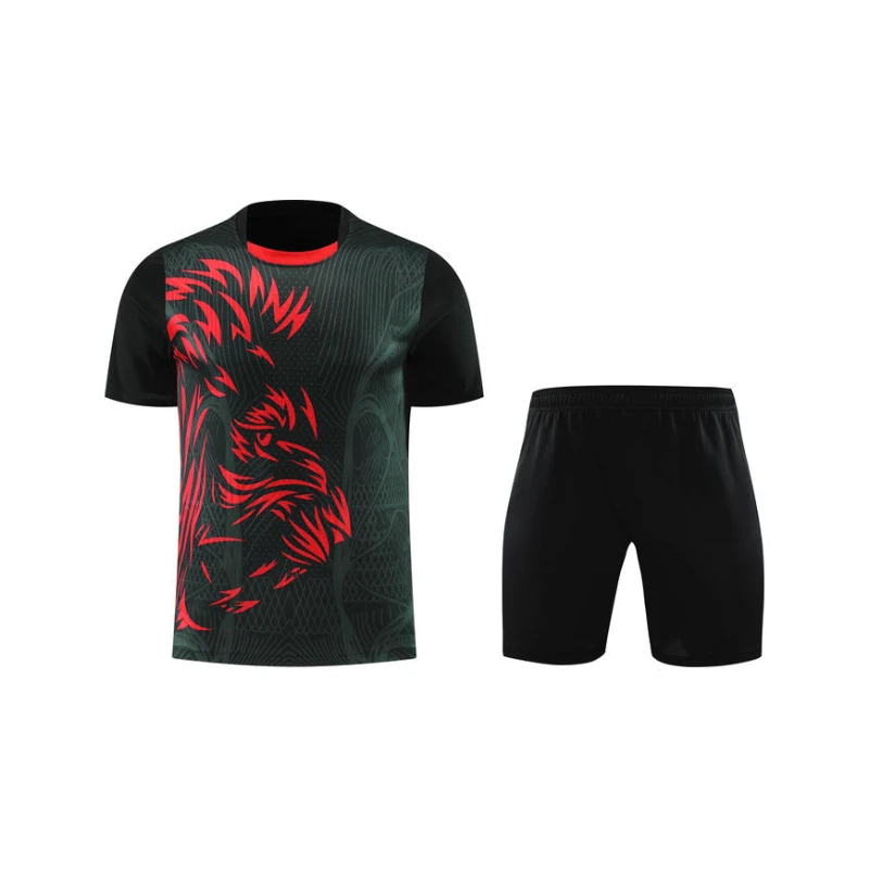 New Soccer Jerseys Team Uniform For Men Children Quick Dry Custom Name Number Football Suit 2 Pieces Breathable Sport Suits - Image 3