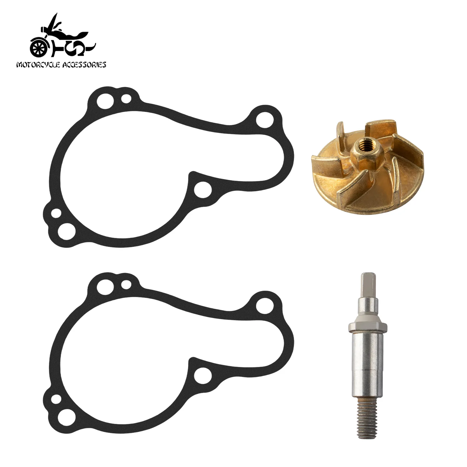 SJ Motorcycle Accessories 33D-12427-00-00 Water Pump Repair Kit For Yamaha YZ450F 2010-2013 With Impeller Driver Gasket Bearing view 4
