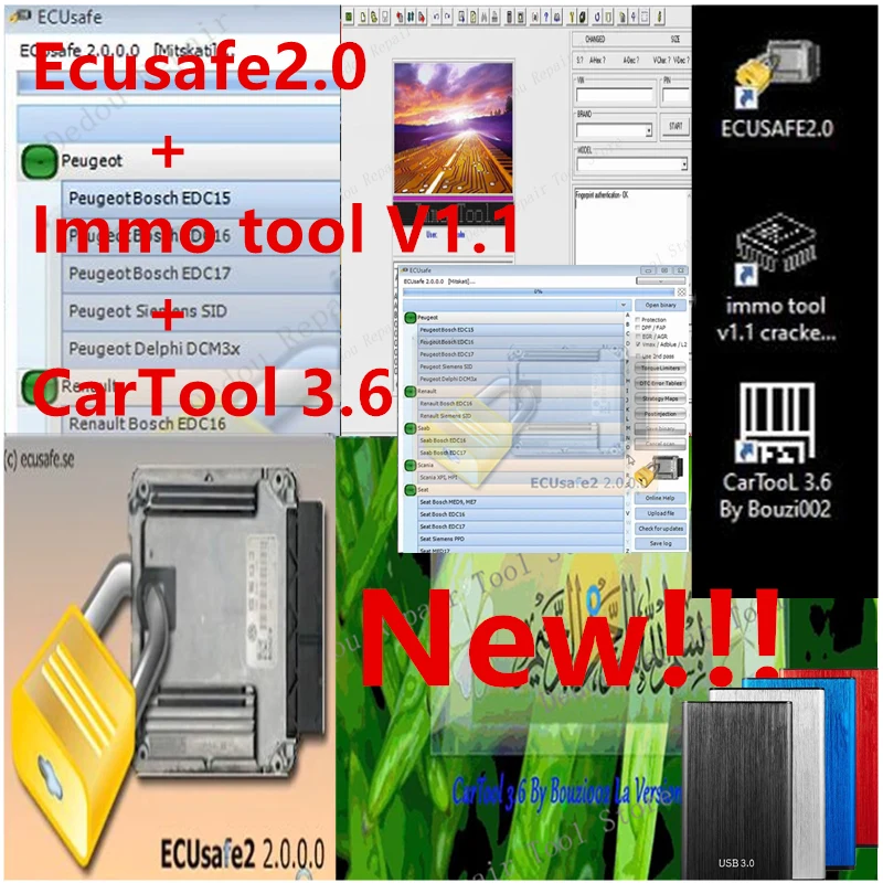 

2022 Hot immokiller V 1.1 ECUSafe 2.0 ECU ECM 2.0 Immo Off Software v1.1 ImmoKiller v1.1 Software Cartool 3.6 install video