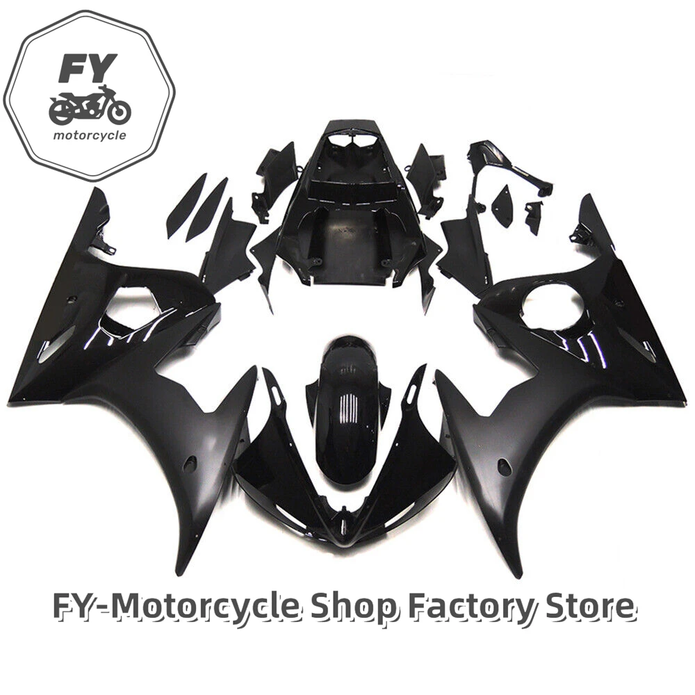 

Пластиковые обтекатели для YAMAHA YZFR6 2003 - 2005 черный обтекатель из Abs YZF600 R6 2004 комплекты на весь корпус YZF R6 2003