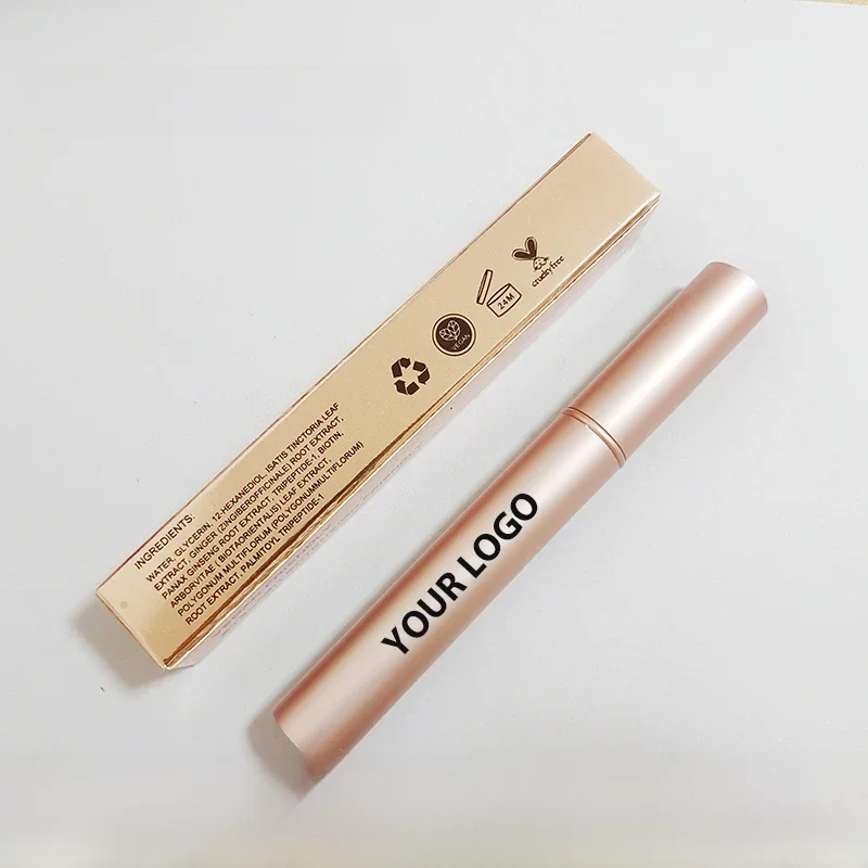 Sérum de croissance de cils personnalisé, rehausseur de cils, plus long, plus complet, soins des yeux, étiquette privée