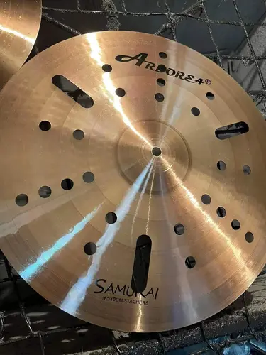 Platillo especial de zona O de 16 pulgadas Arborea Samurai Series para batería